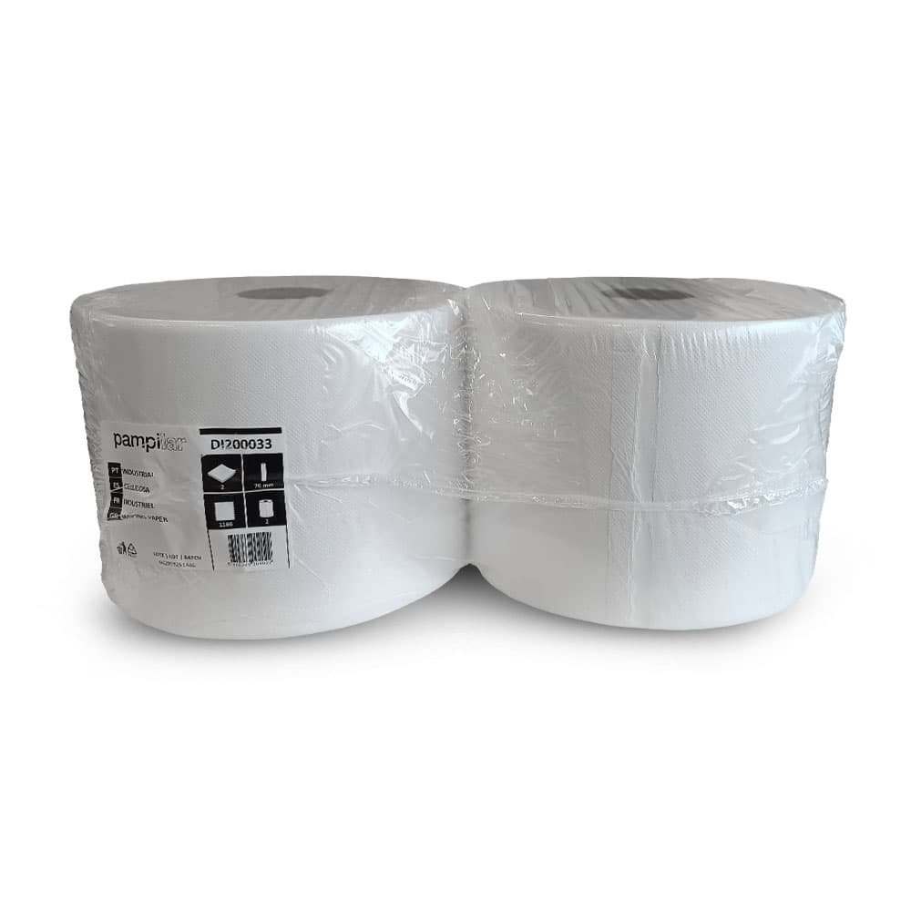 Pack de 2 rolos industriais Pampilar de 350 metros